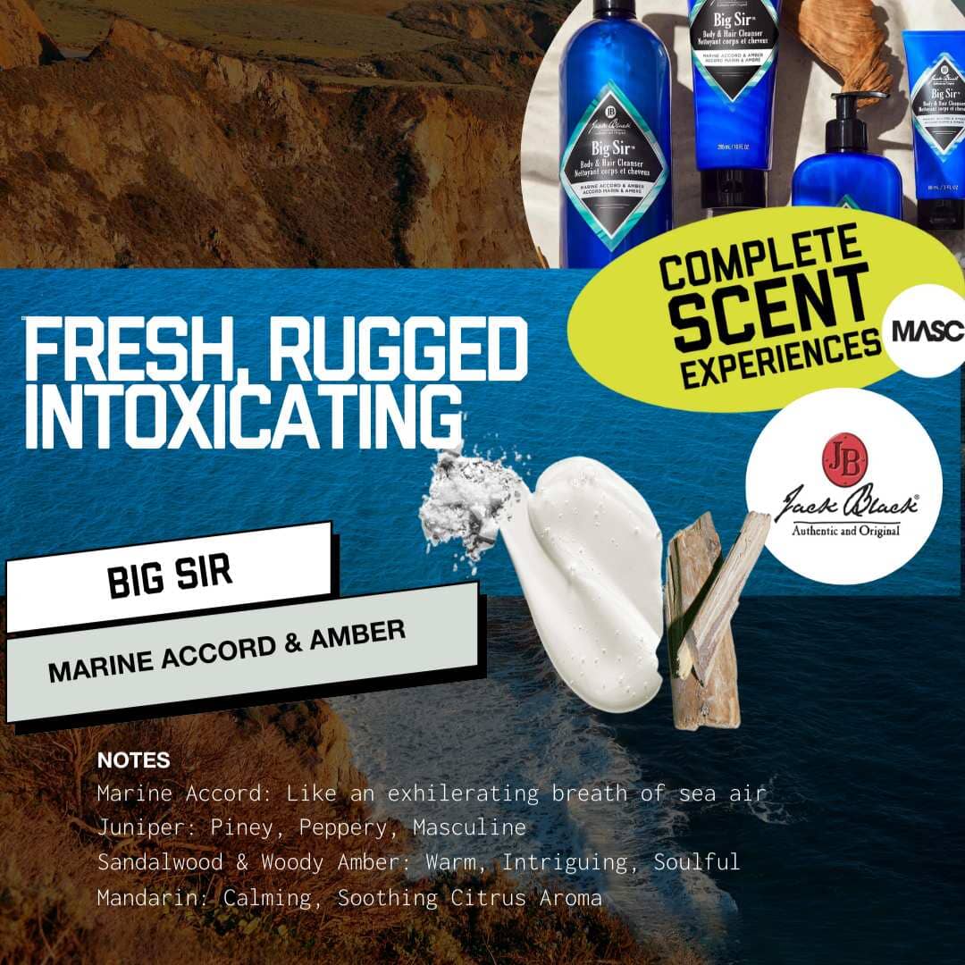 Jack Black Big Sir Refreshing Body Lotion (473ml) Body Moisturizers Jack Black