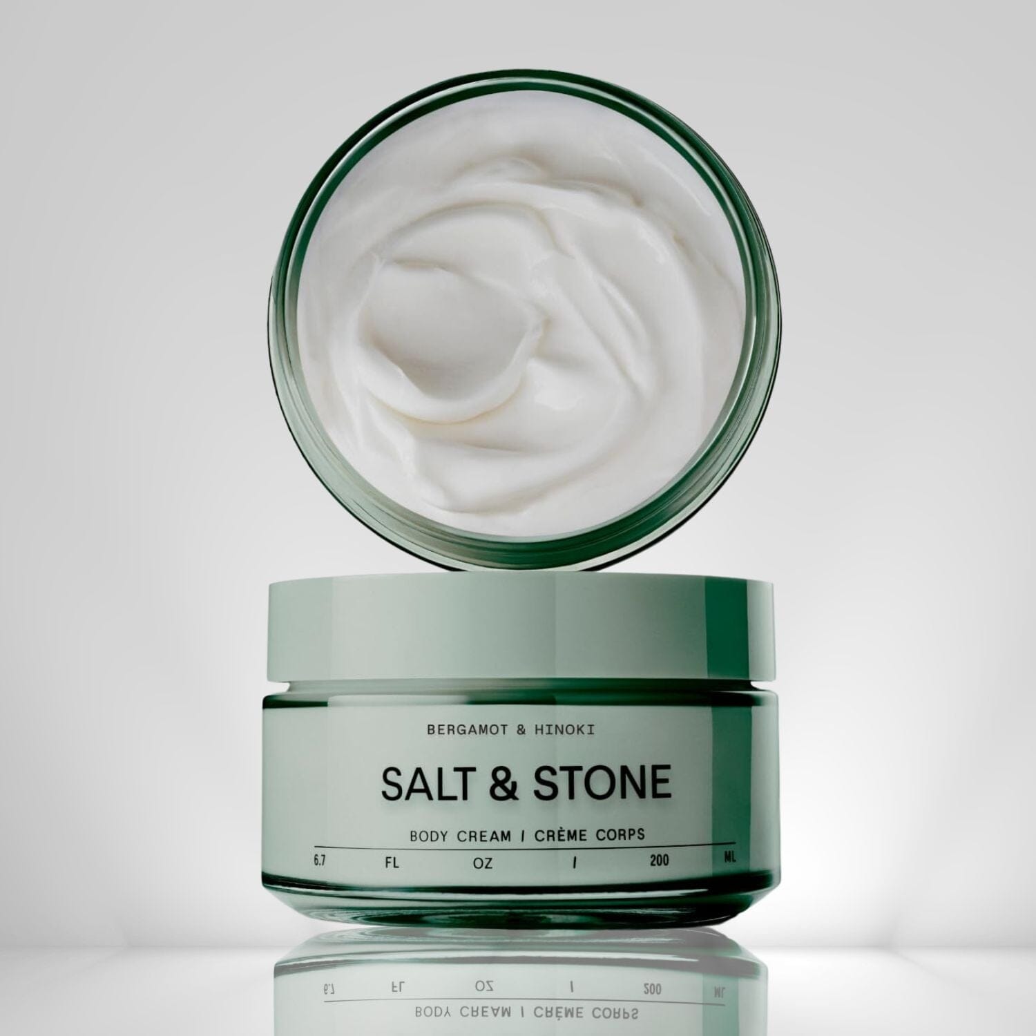 Salt & Stone Body Cream - Bergamot & Hinoki (200ml) Body Moisturizers Salt & Stone