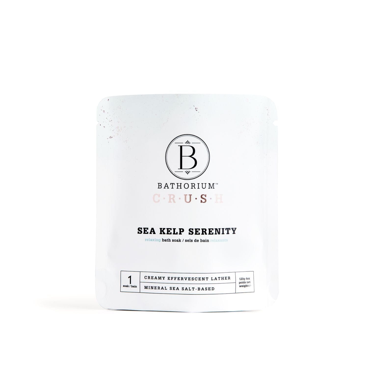 Bathorium Crush Relaxing Bath Soak - Sea Kelp Serenity (Size Options) Bath Salt / Soaks Bathorium 120g (1 bath)