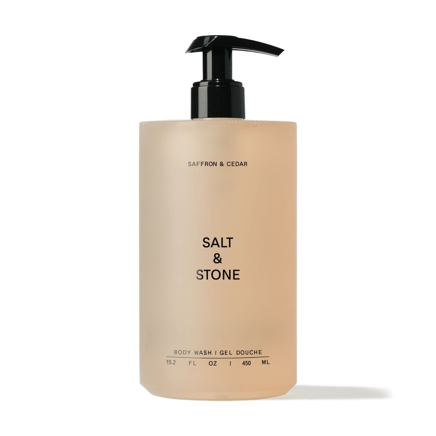 Salt & Stone Body Wash - Saffron & Cedar (450ml) Body Wash Salt & Stone 450ml