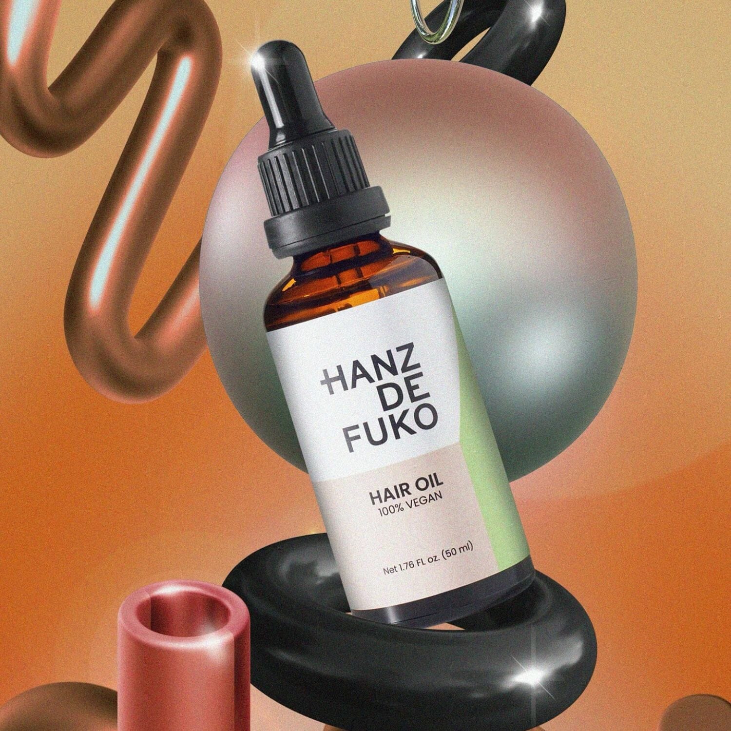 Hanz de Fuko Hair Oil (50ml) Tonics & Sprays Hanz de Fuko