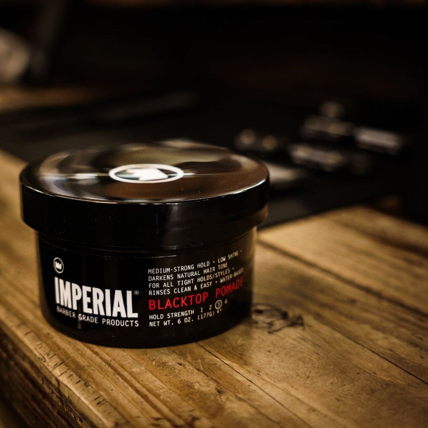 Imperial Blacktop Pomade (Size Options) Pomades Imperial Barber Products