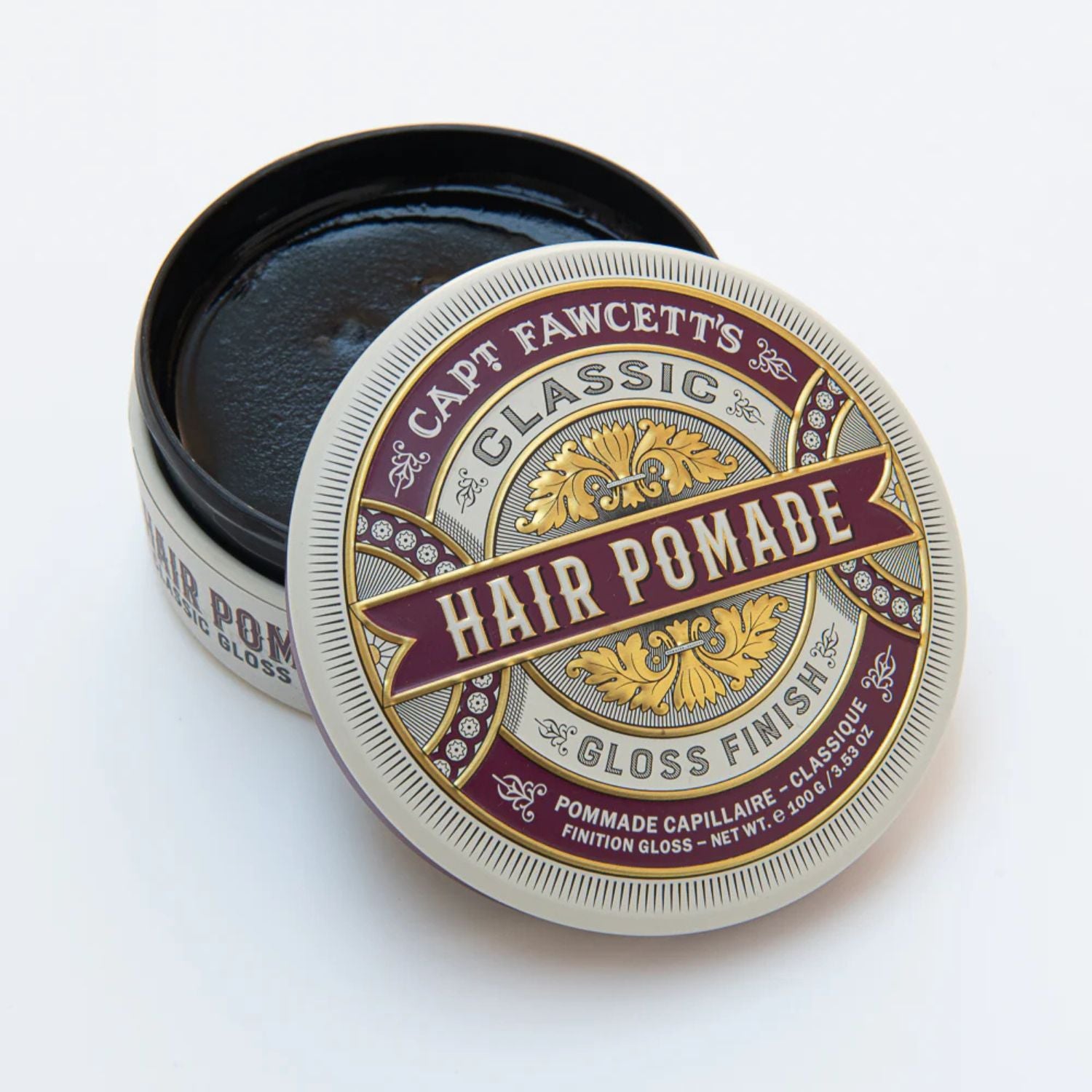 Captain Fawcett Classic Pomade - Burgundy (100g)