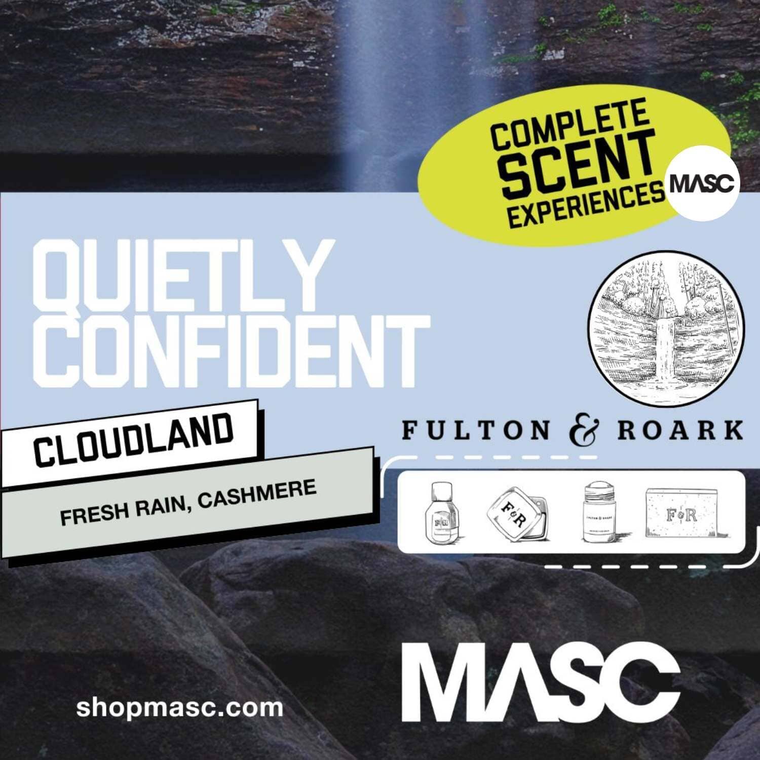 Fulton & Roark The Essentials Fragrance Set (Scent Options) All Sets Fulton & Roark Cloudland