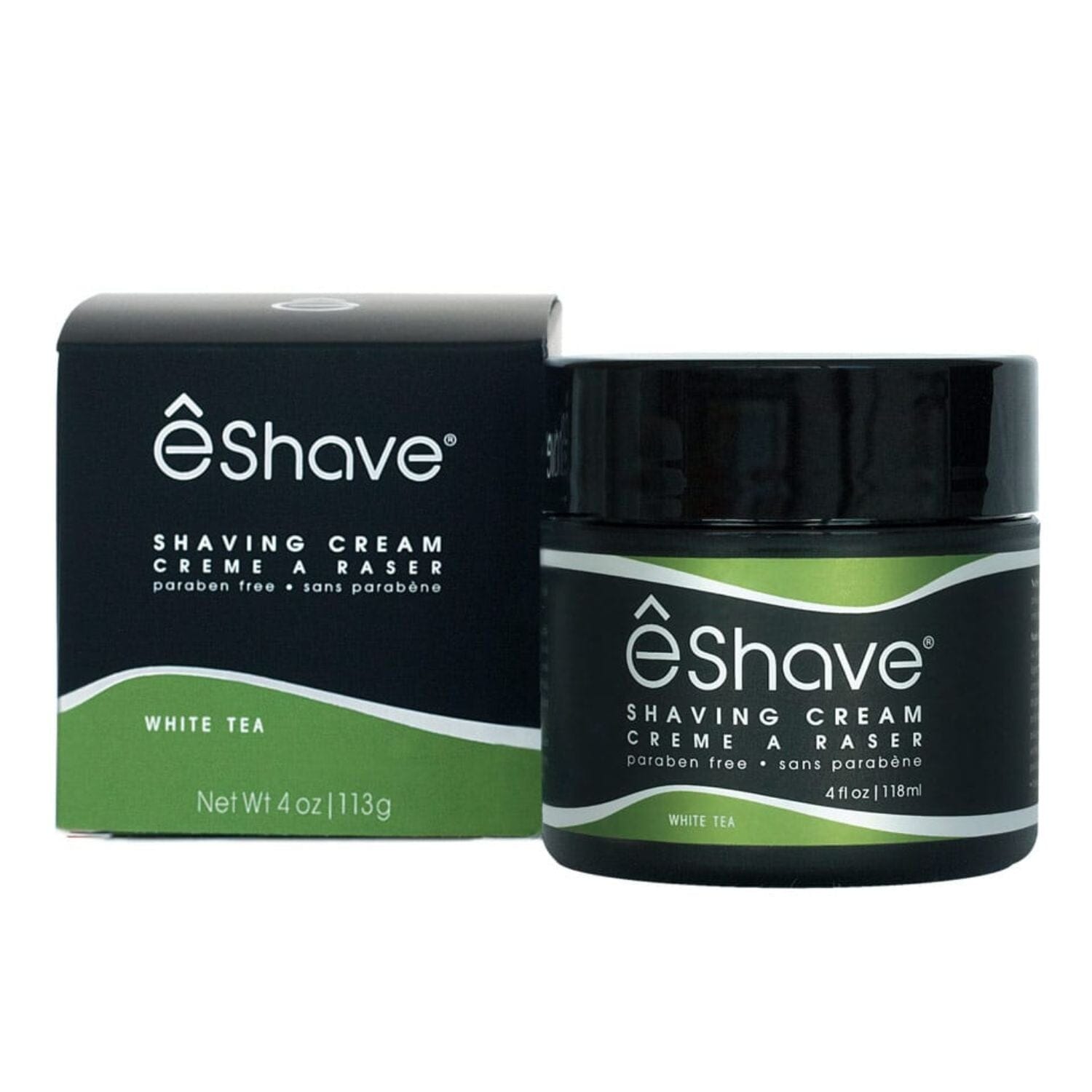 eShave Shave Cream - White Tea (113g) Shaving Creams eShave
