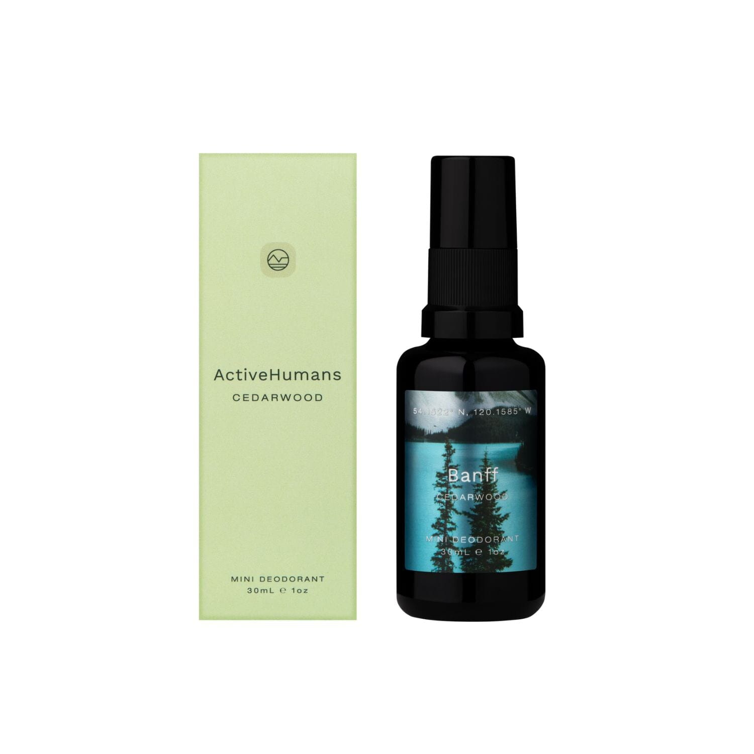 Active Humans Spray Deodorant - Cedarwood (30ml) Deodorants & Antiperspirants Active Humans