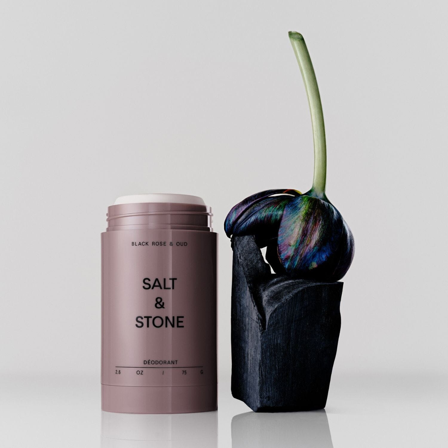 Salt & Stone Extra Strength Deodorant - Black Rose & Oud (75g) Deodorants & Antiperspirants Salt & Stone