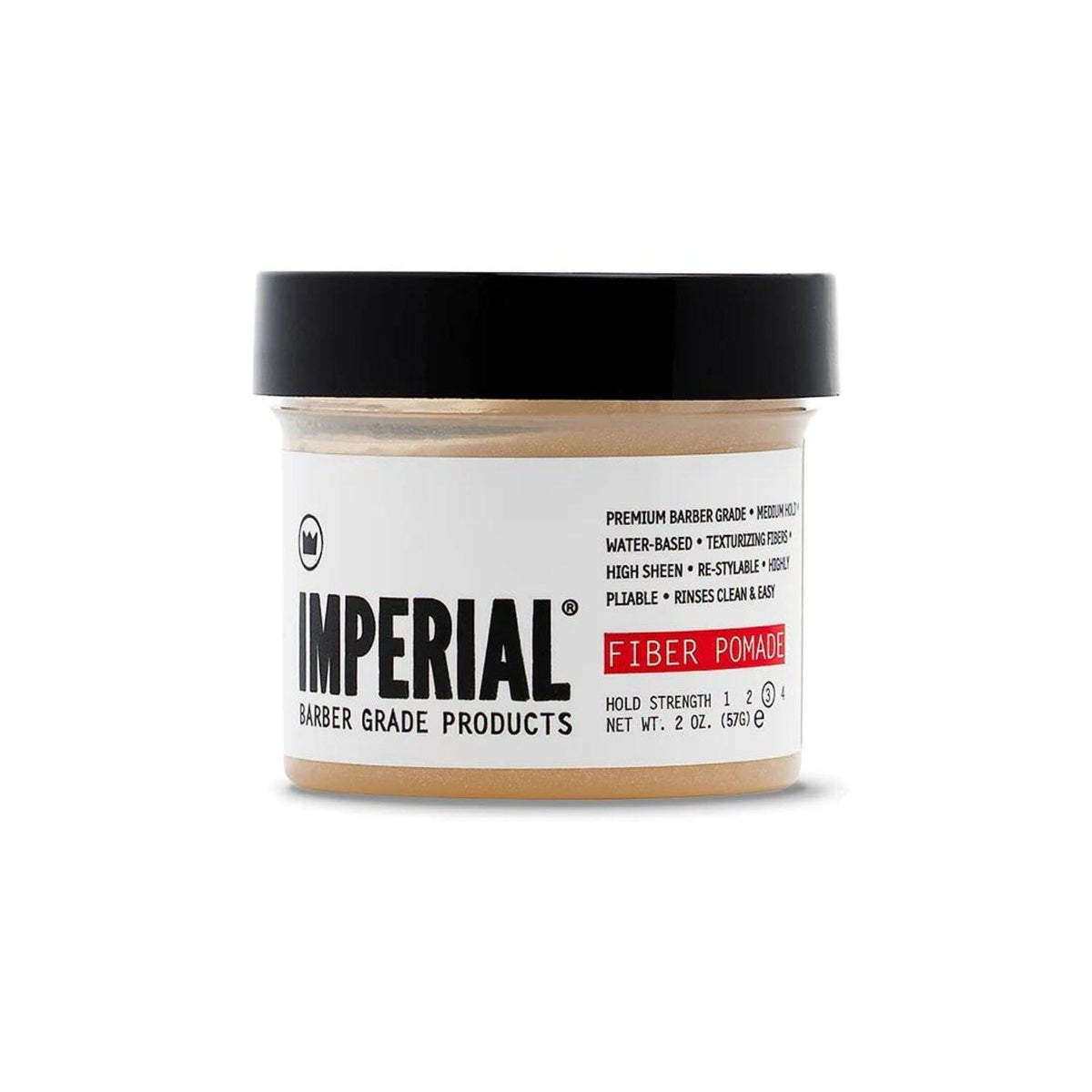 Imperial Fiber Pomade (Size Options) Pomades Imperial Barber Products 57g