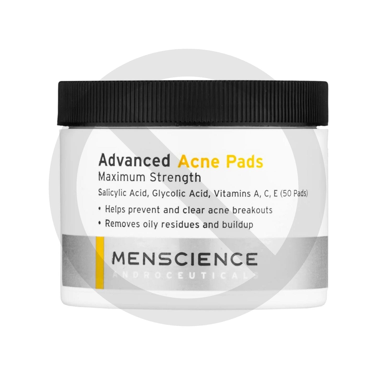 Menscience Advanced Acne Pads (50 pads) Pads & Peels Menscience