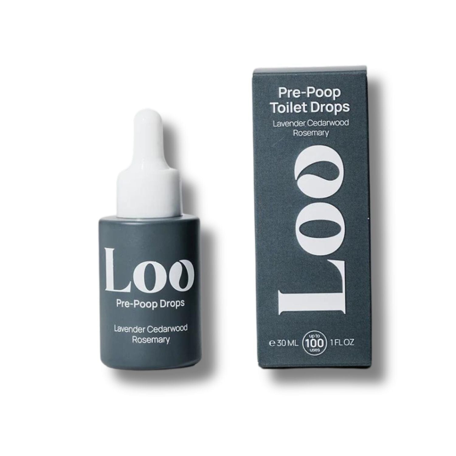 Loo Pre-Poop Drops - Lavender Cedarwood Rosemary (30ml) Other Loo