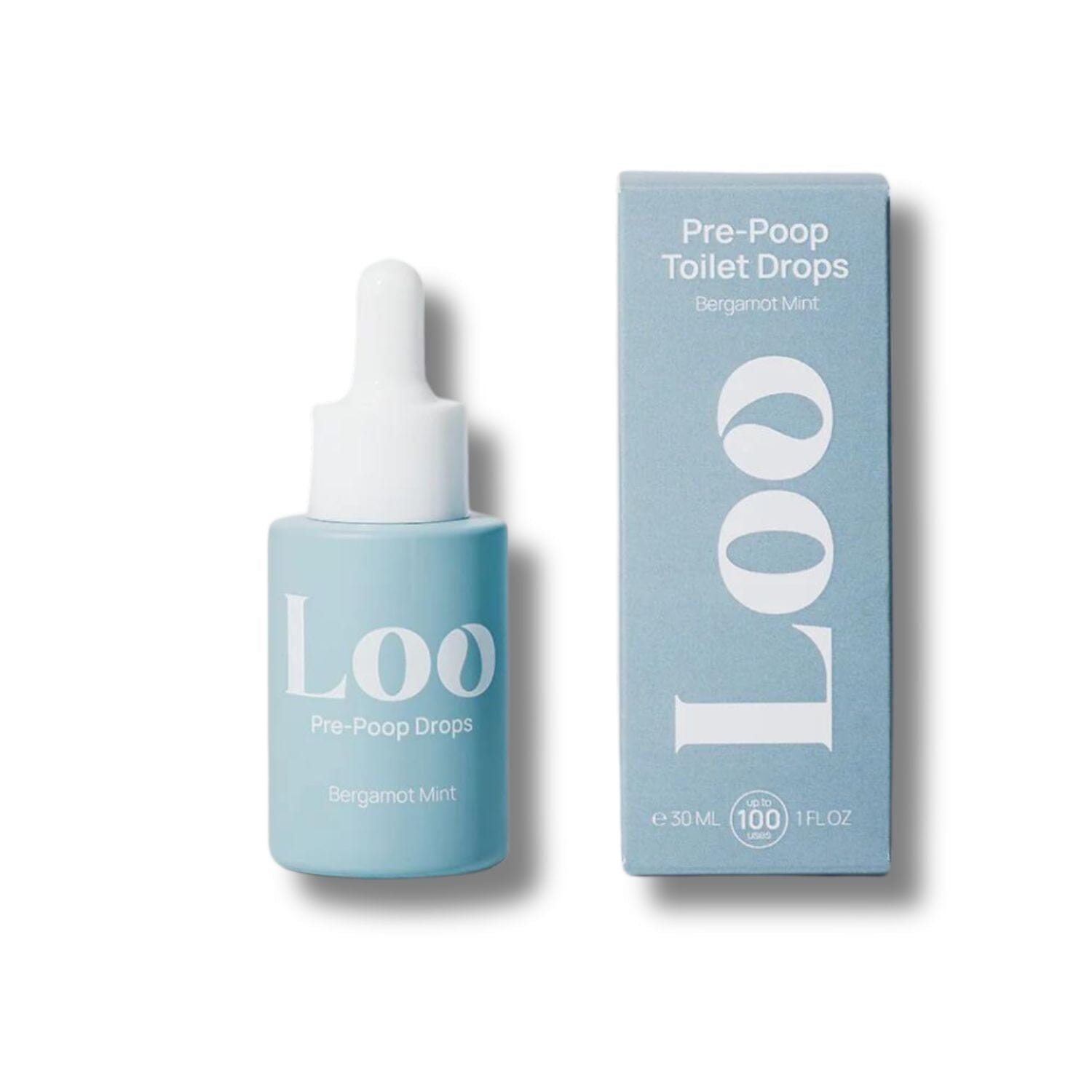 Loo Pre-Poop Drops - Bergamot Mint (30ml) Other Loo