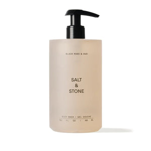 Salt & Stone Body Wash - Black Rose & Oud (450ml) Body Wash Salt & Stone 