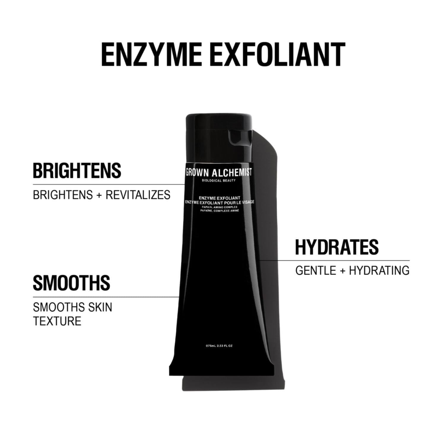Grown Alchemist Enzyme Exfoliator (75ml) Scrubs Grown Alchemist