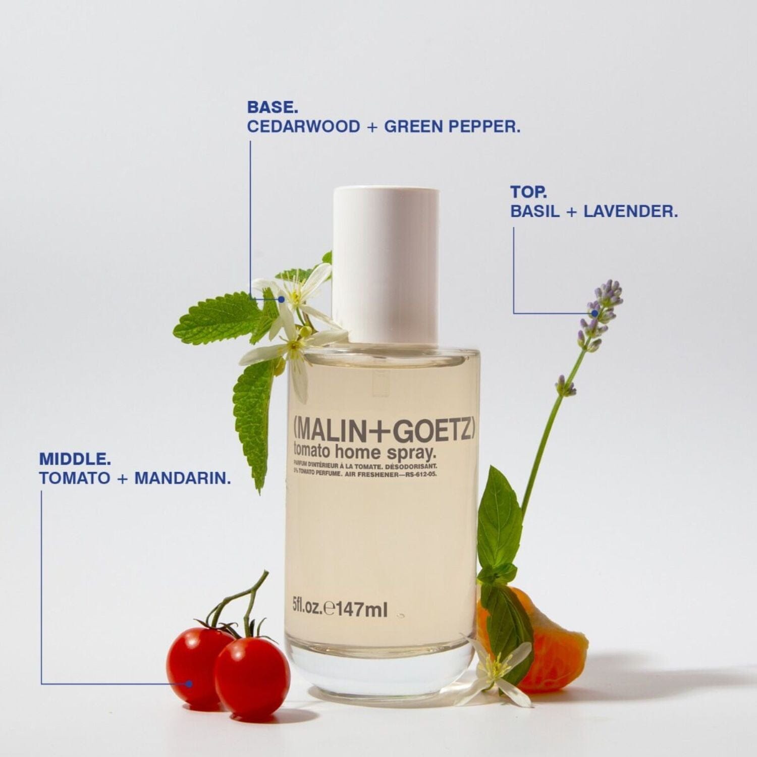 Malin+Goetz Tomato Home Spray (148ml) Fragrance (Malin+Goetz)
