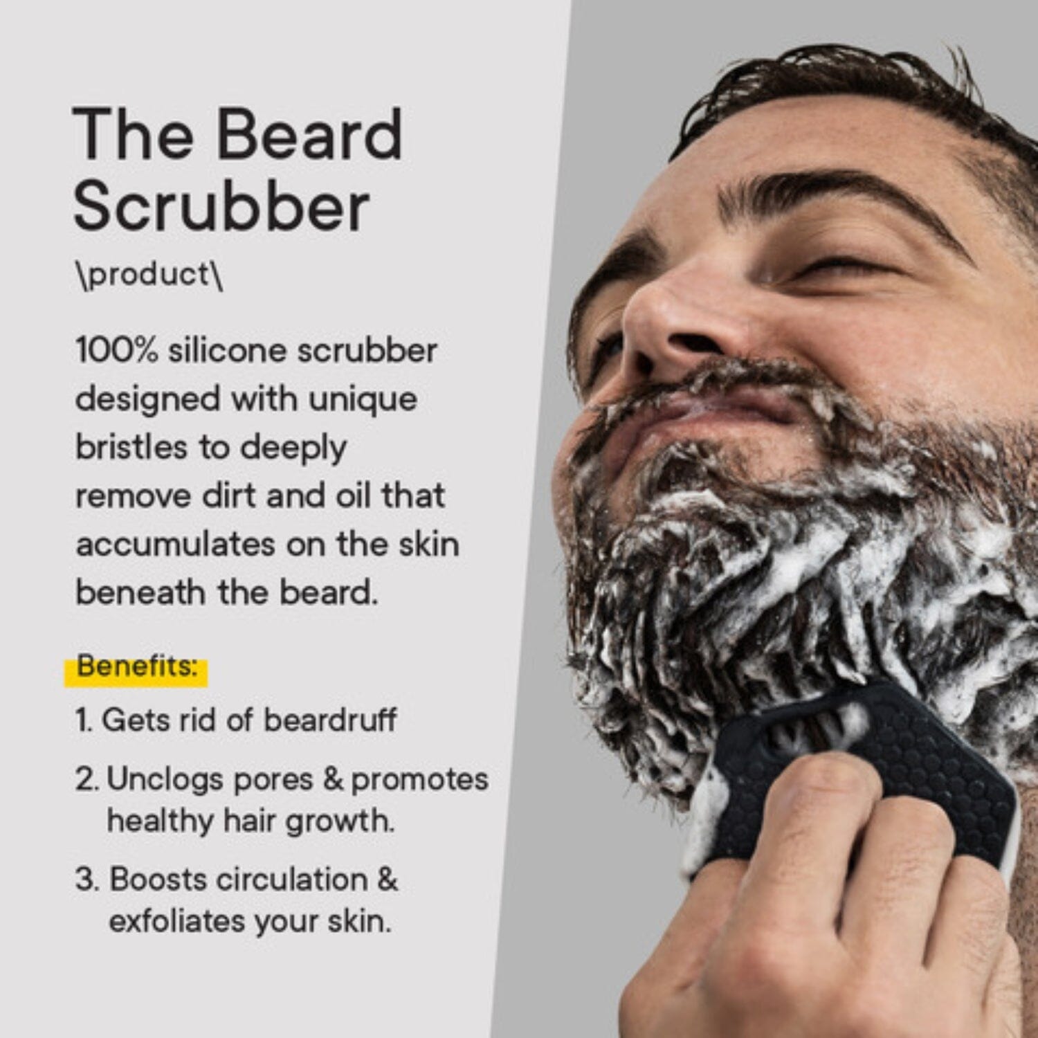 Tooletries The Beard Scrubber Beard Washes Tooletries