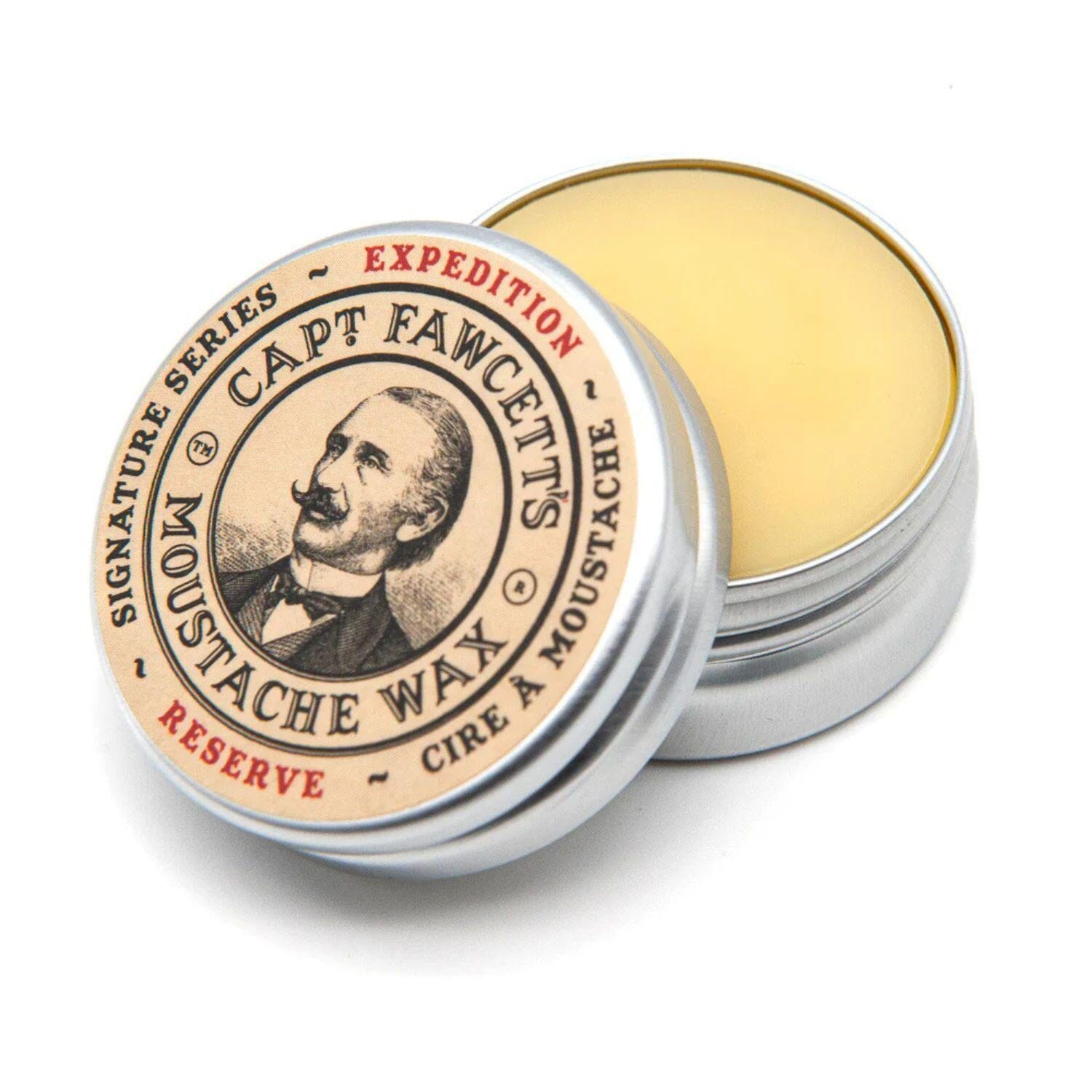 Captain Fawcett's Expedition Reserve Moustache Wax (15ml) Moustache Waxes Capt. Fawcett