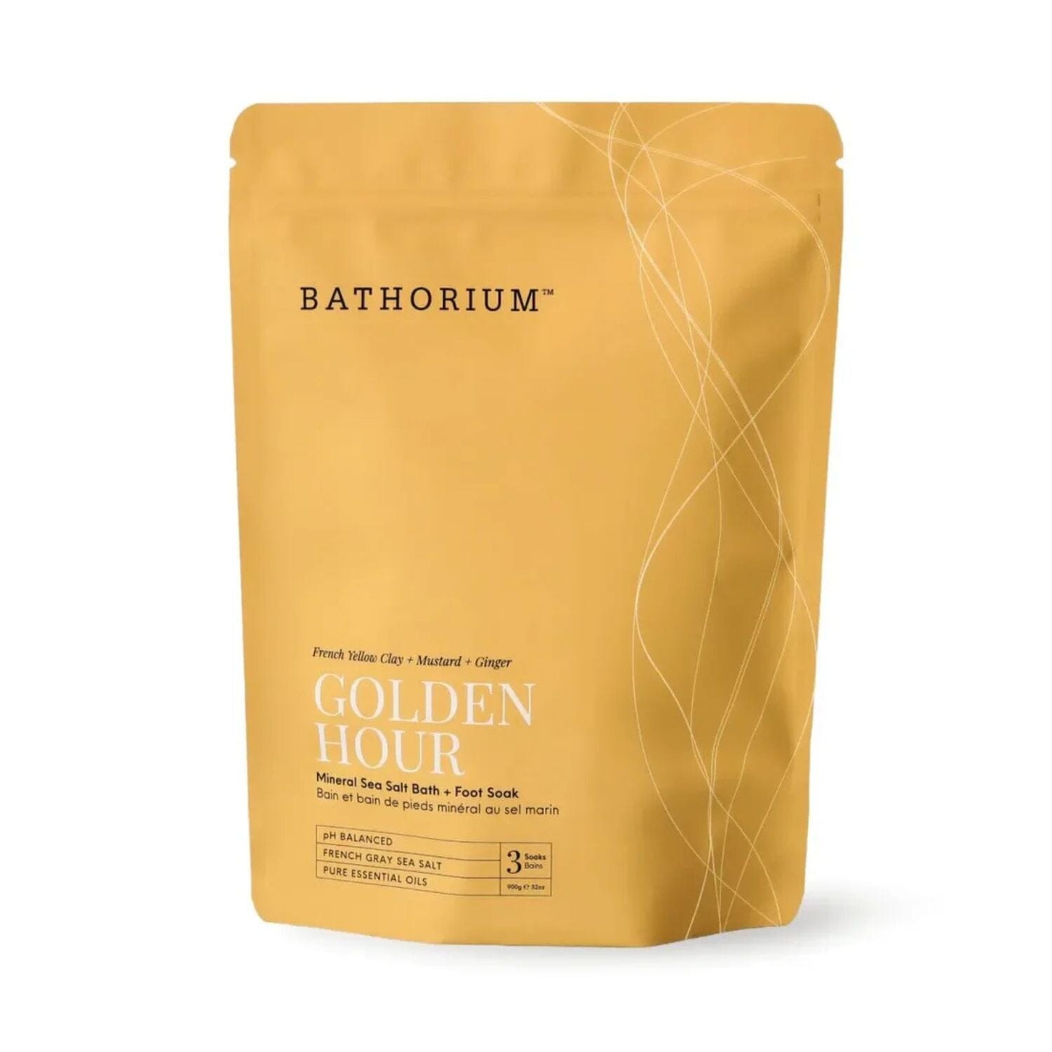 Bathorium Golden Hour Mineral Clay Bath Soak (900g) Bath Salt / Soaks Bathorium