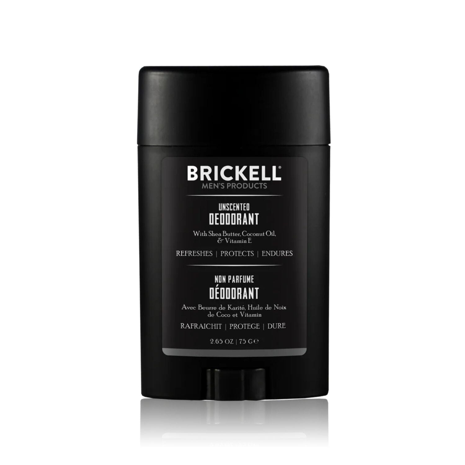 Brickell Deodorant - Unscented (75g) Deodorants & Antiperspirants Brickell