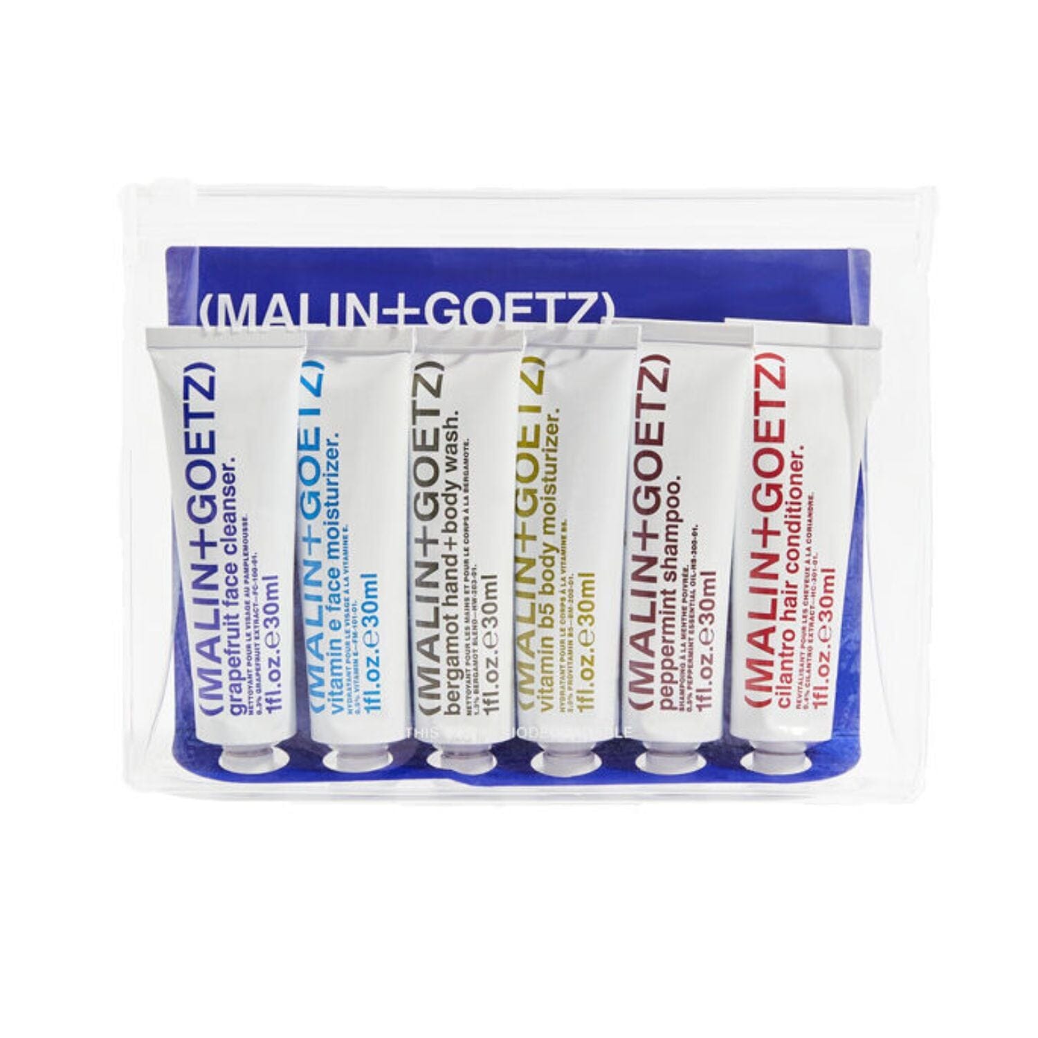 (Malin+Goetz) 1 oz. Essentials (6 x 30ml) Travel Sets (Malin+Goetz)