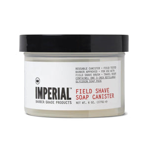 Imperial Field Shave Soap Canister with Puck (176g) Shaving Soaps Imperial Barber Products 