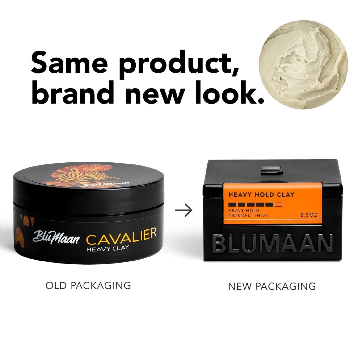 Blumaan Thick Hair Control System Clays BluMaan