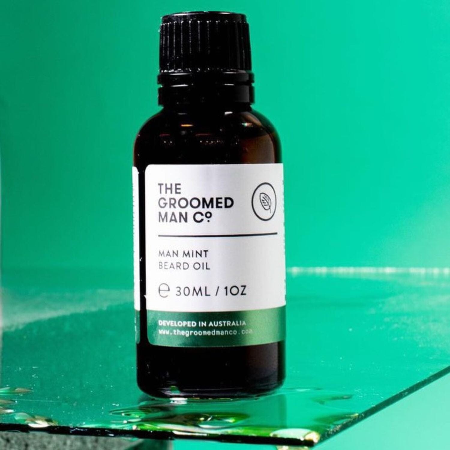 The Groomed Man Co. Beard Oil - Man Mint (30ml) Beard OIls The Groomed Man Co.