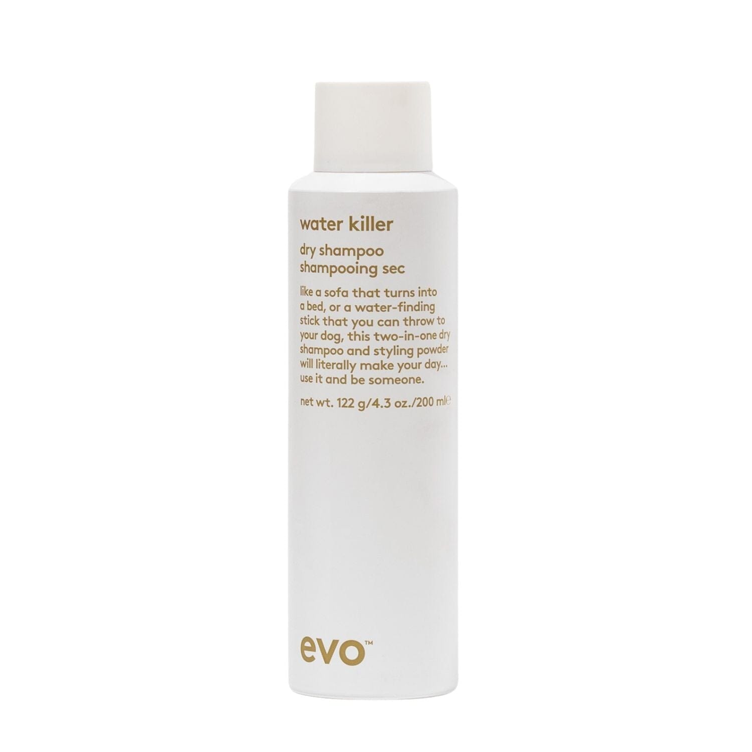 Evo Water Killer Dry Shampoo (Size Options) Tonics & Sprays Evo 200ml