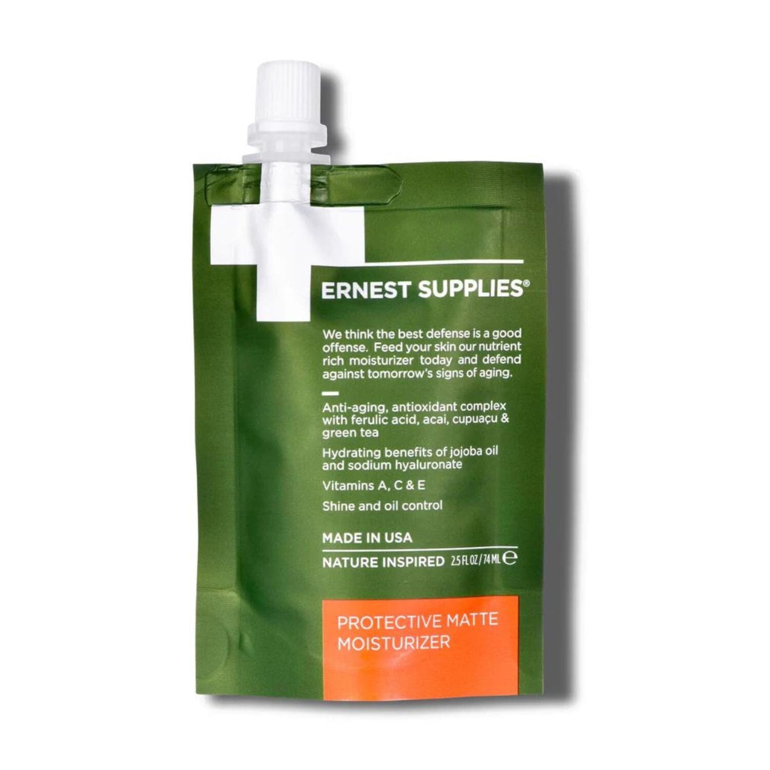 Ernest Supplies Protective Matte Moisturizer (74ml) Moisturizers Ernest Supplies