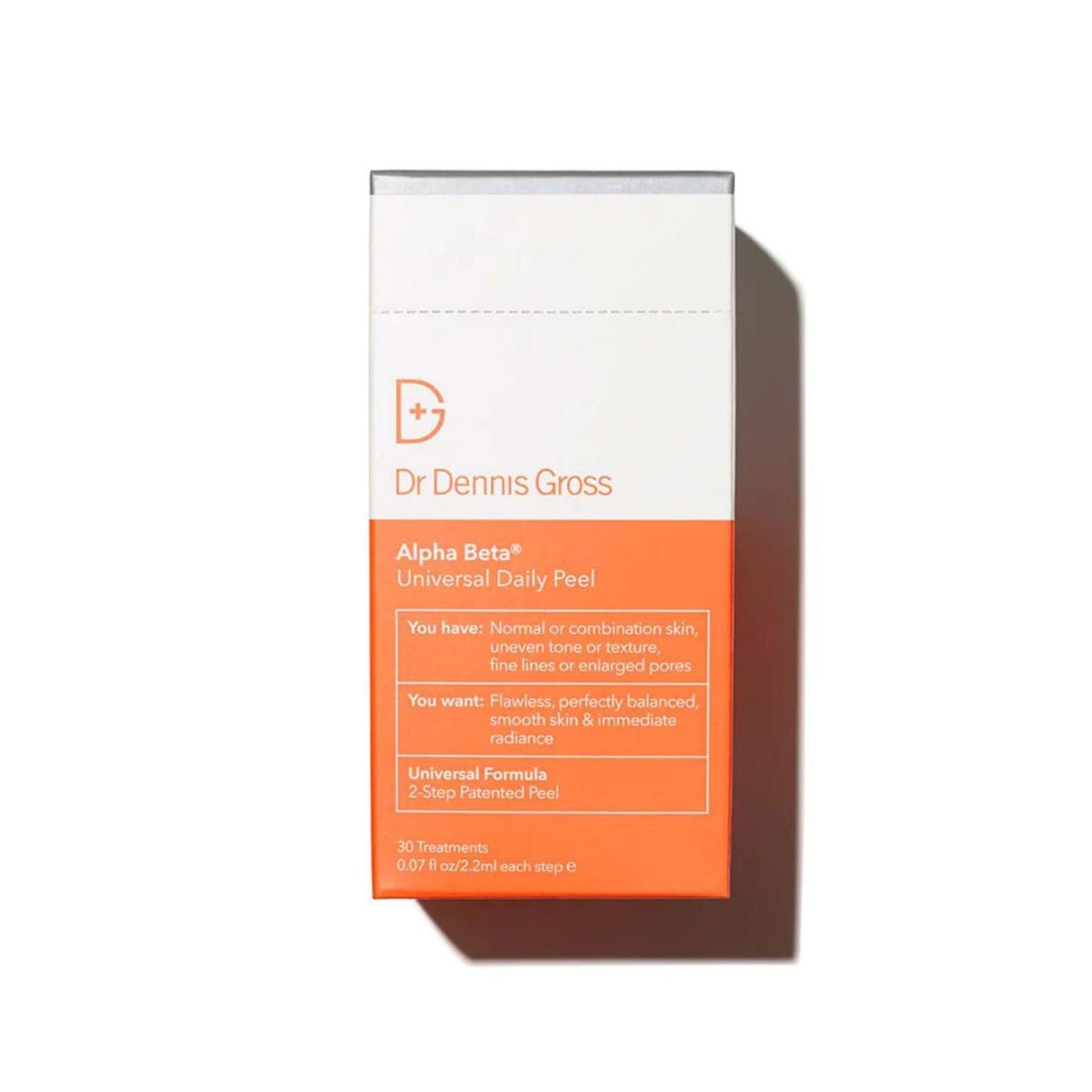 Dr. Dennis Gross Skincare Alpha Beta Universal Daily Peel (30-60 treatments) Pads & Peels Dr. Dennis Gross 30 packettes