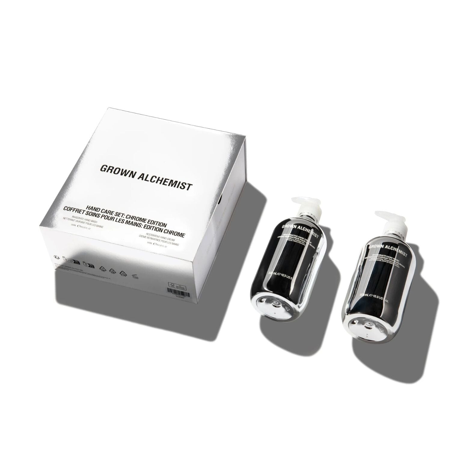 Grown Alchemist Hand Care Set: Chrome Edition (2 x 500ml) Hand Care Grown Alchemist