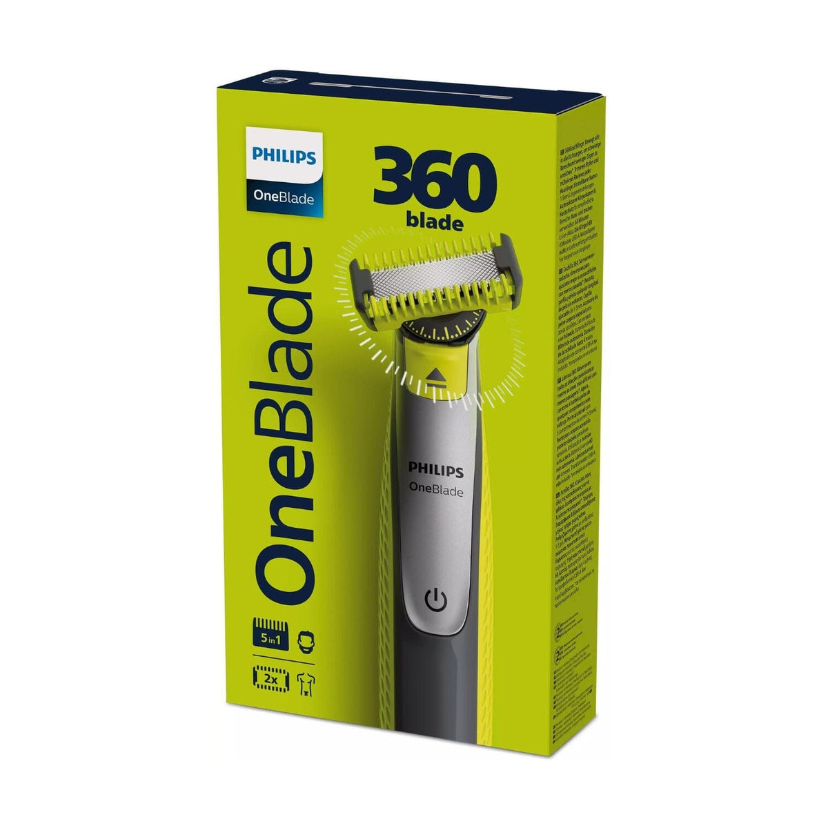 Philips QP2834/20 OneBlade 360 Face + Body Trimmer & Shaver – MASC