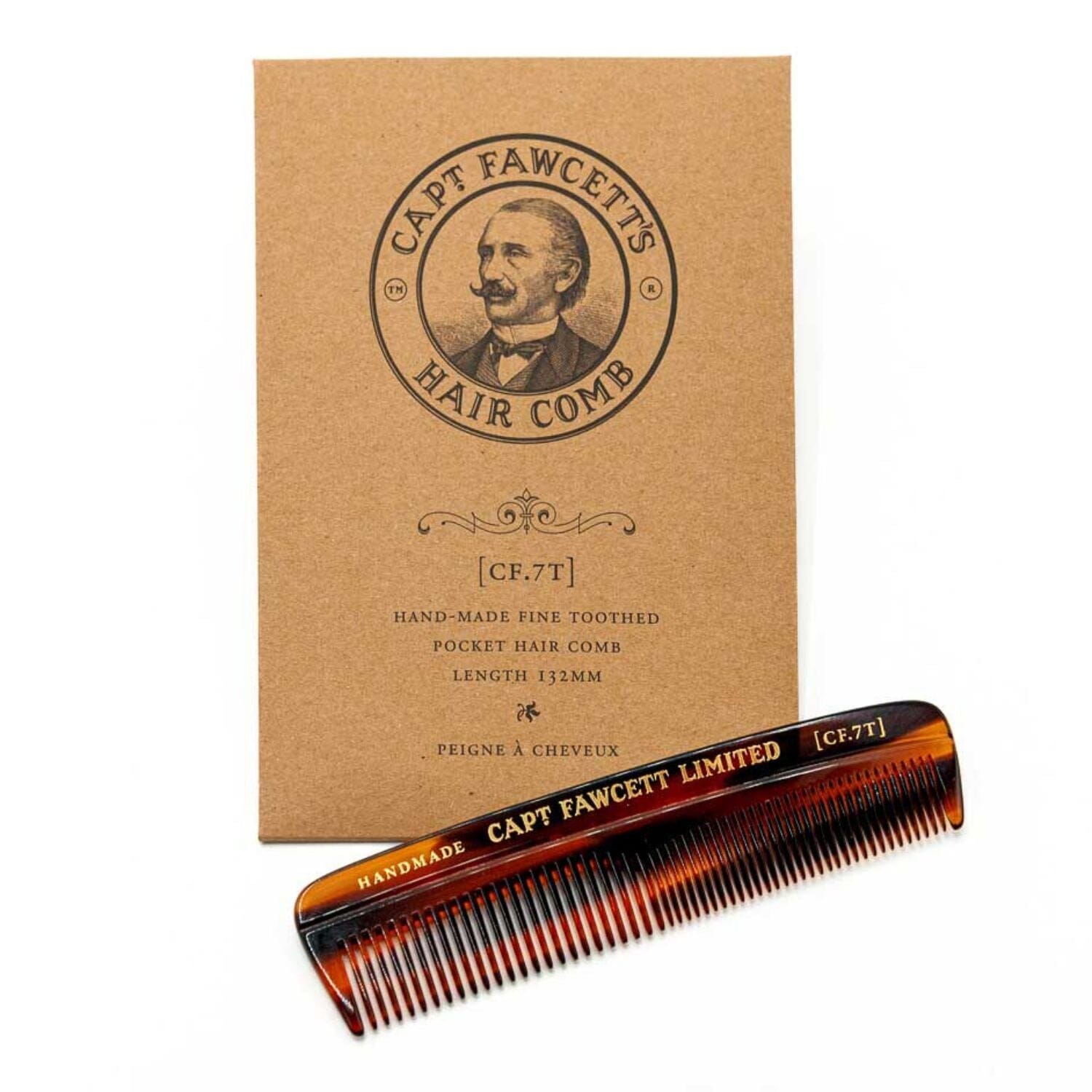 Captain Fawcett Hair Comb Combs & Brushes Capt. Fawcett
