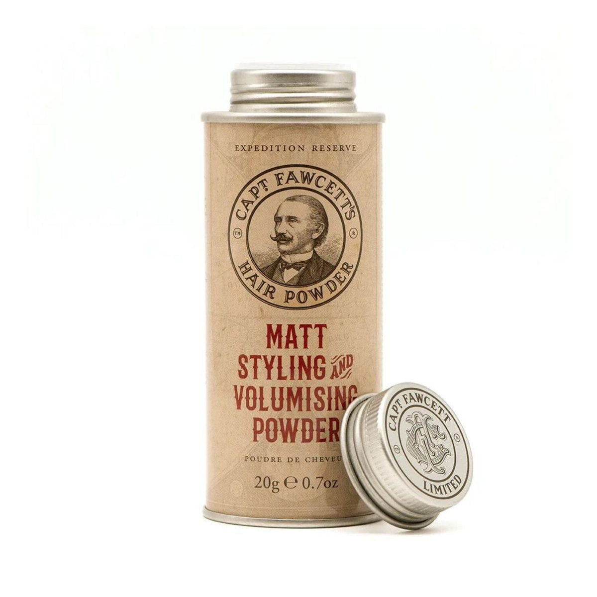 Captain Fawcett’s Expedition Reserve Hair Powder (20g) Powders Capt. Fawcett