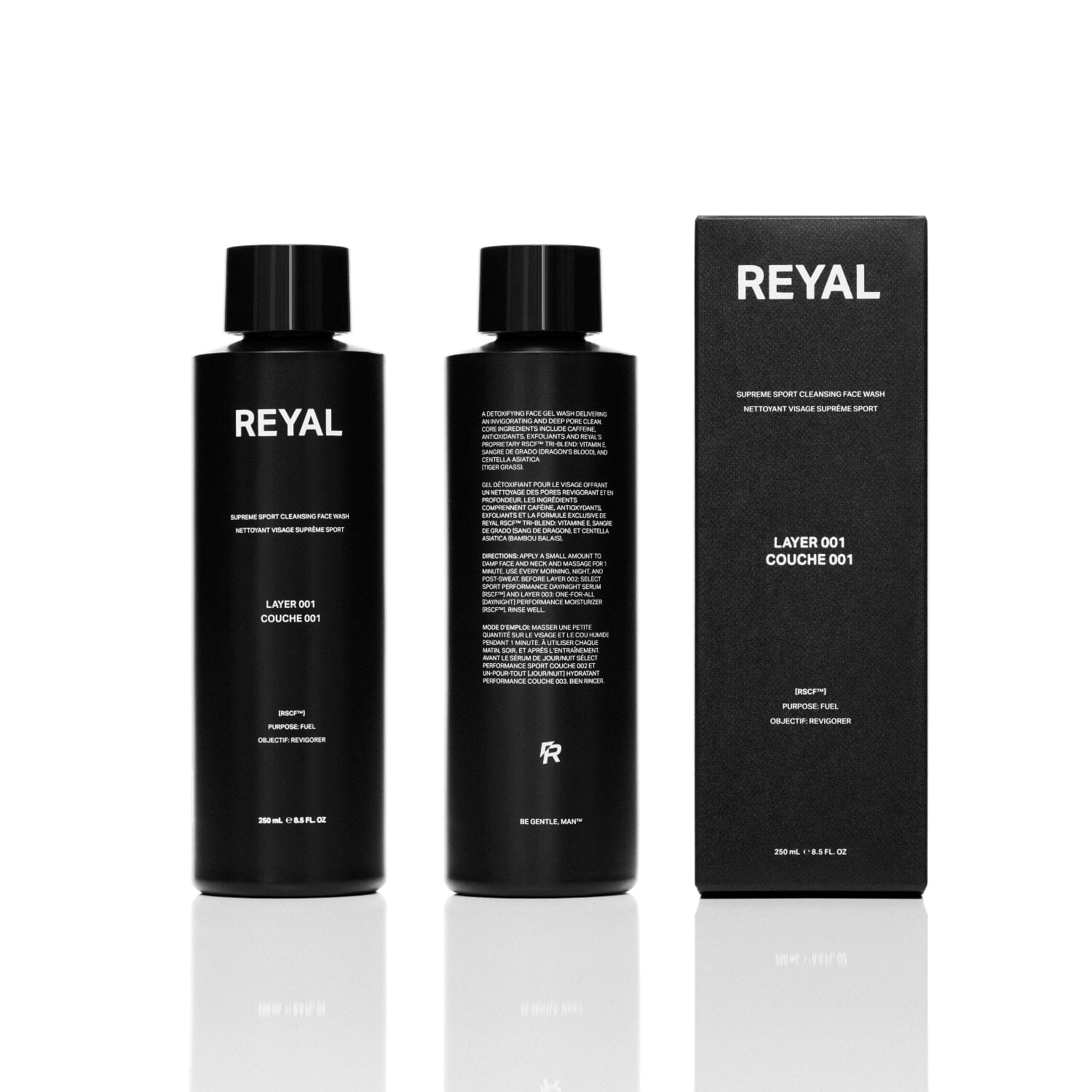 Reyal Layer 001 Supreme Sport Cleansing Face Wash (250ml) Cleansers Reyal