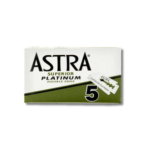 Astra Platinum Double Edge Razor Blades (5ct) Blades Astra 