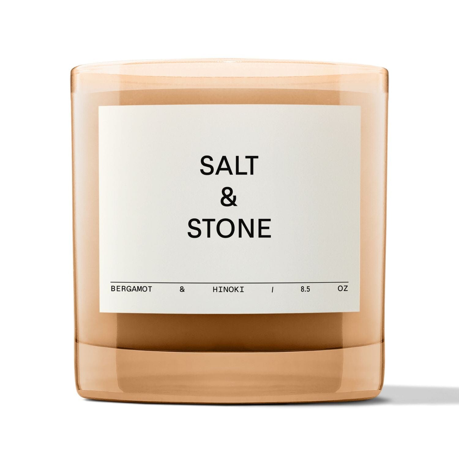 Salt & Stone Candle - Bergamot & Hinoki (240g) Candles Salt & Stone