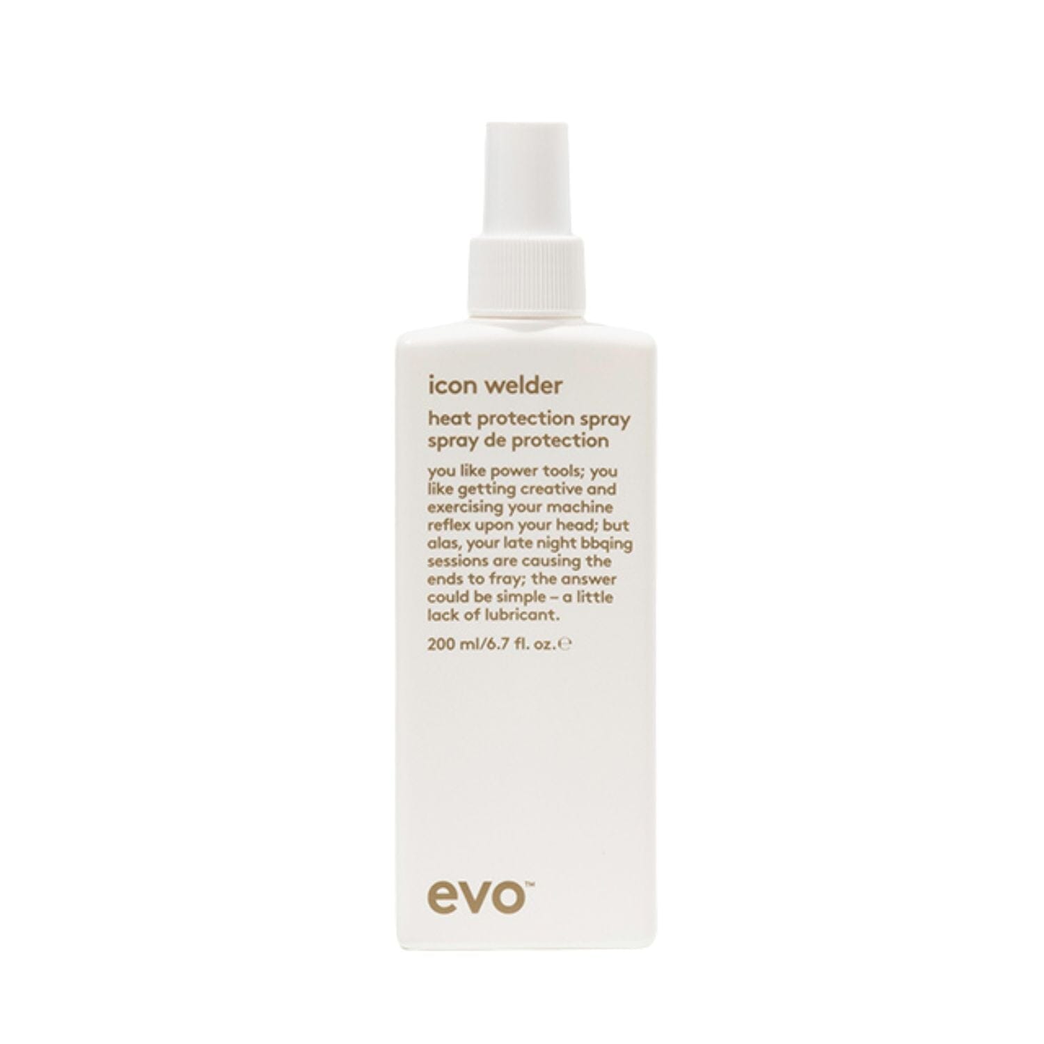 Evo Icon Welder Heat Protection Spray (Size Options) Tonics & Sprays Evo 200ml