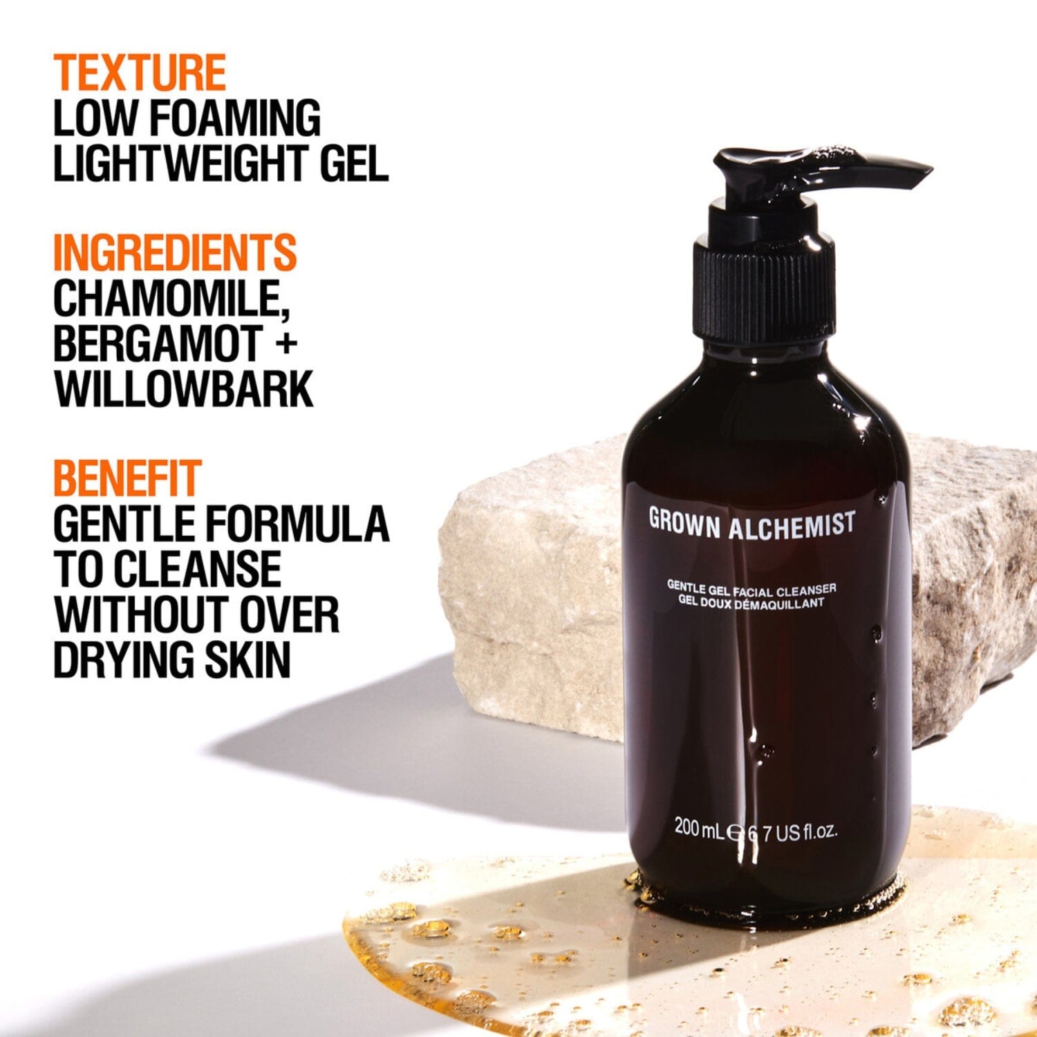 Grown Alchemist Gentle Gel Facial Cleanser (200ml) Cleansers Grown Alchemist