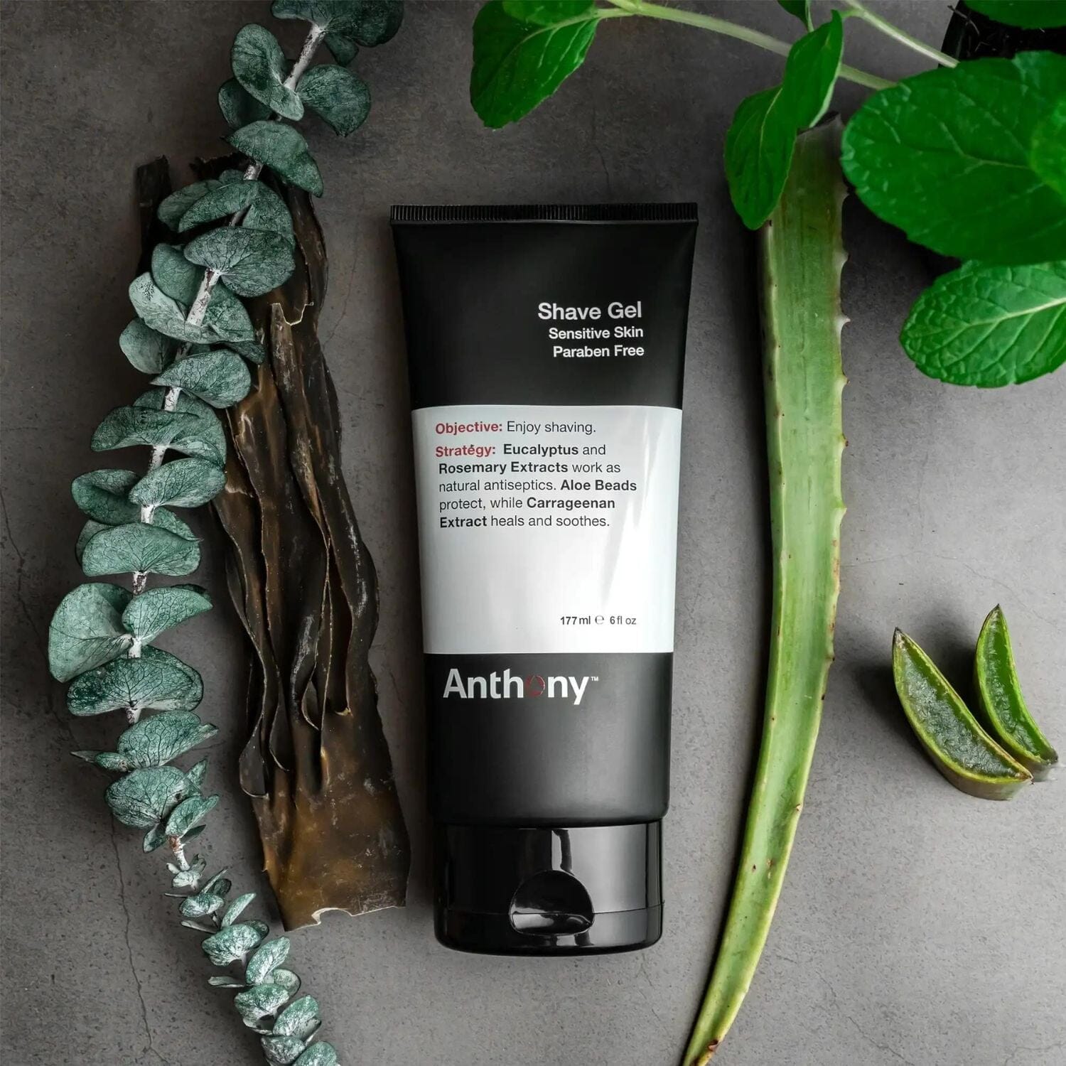 Anthony Logistics Shave Gel (177ml) Shaving Gels Anthony Logistics