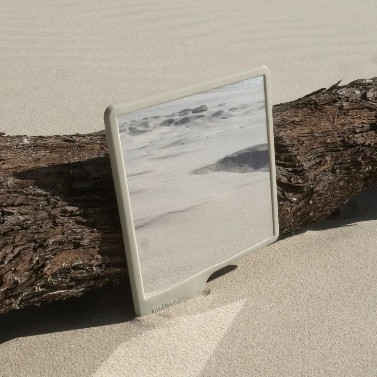 Tooletries The Oliver Shower Mirror - Sand Mirrors Tooletries
