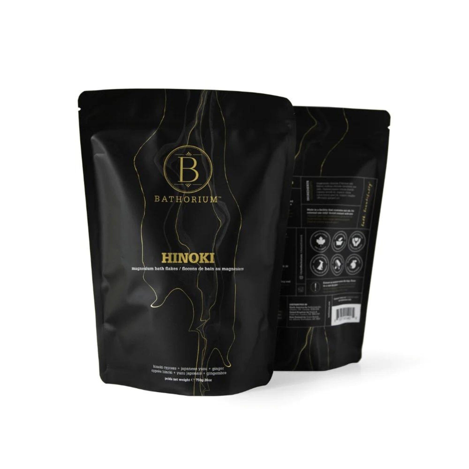 Bathorium Hinoki Magnesium Bath Flake Soak (750g) Bath Salt / Soaks Bathorium