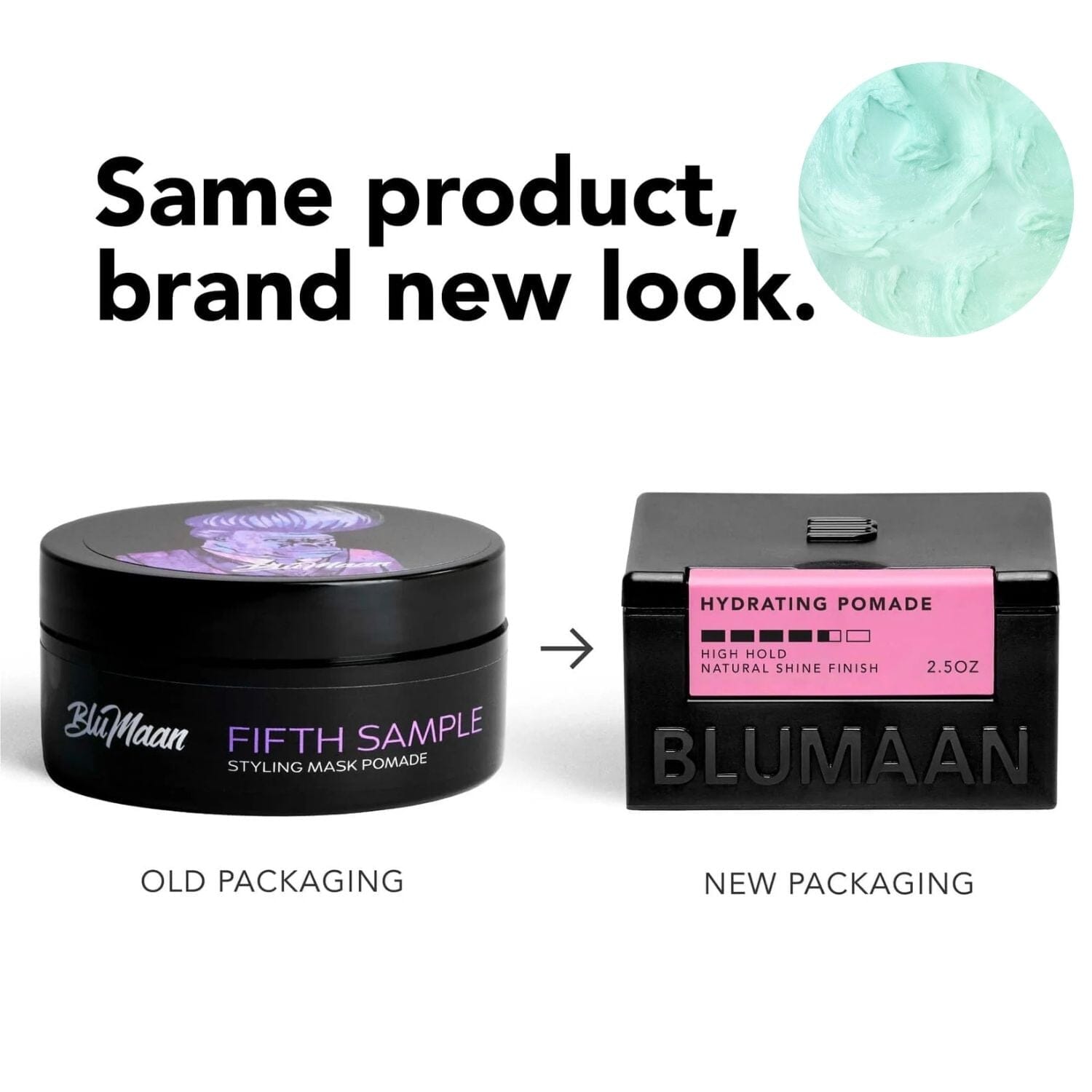 Blumaan Fifth Sample Styling Mask Pomade (74ml) Pomades BluMaan