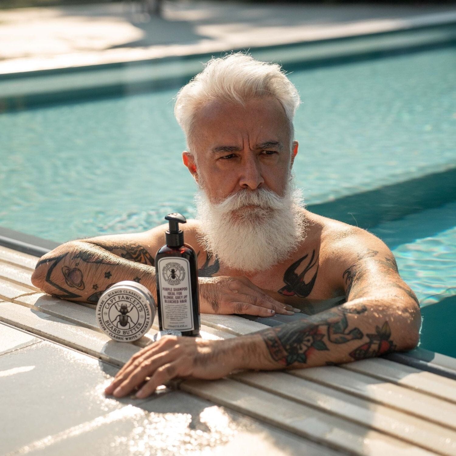 Captain Fawcett's Bianco Classico Beard Butter (80ml) Beard Creams Capt. Fawcett