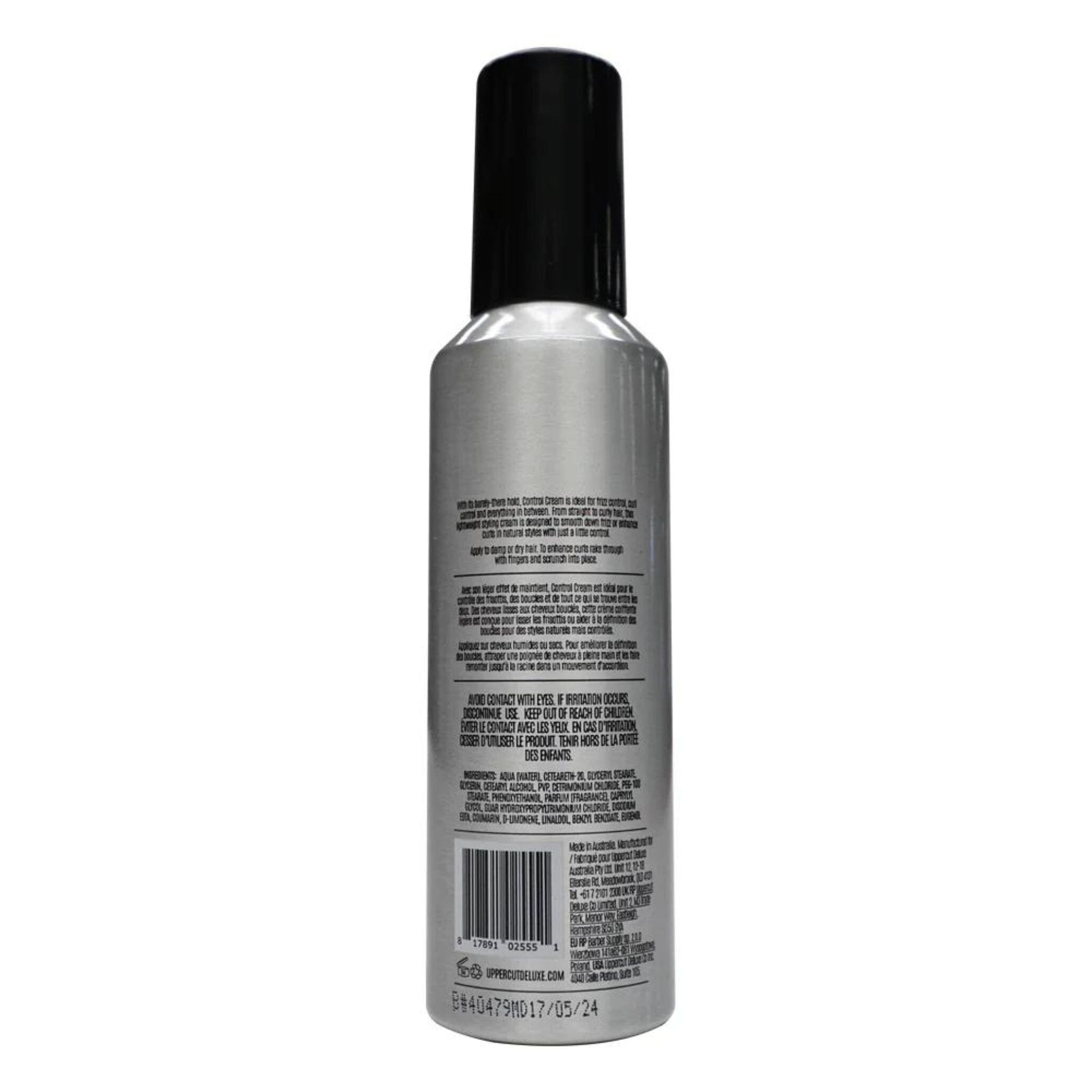 Uppercut Deluxe Control Cream (120ml) Creams Uppercut Deluxe