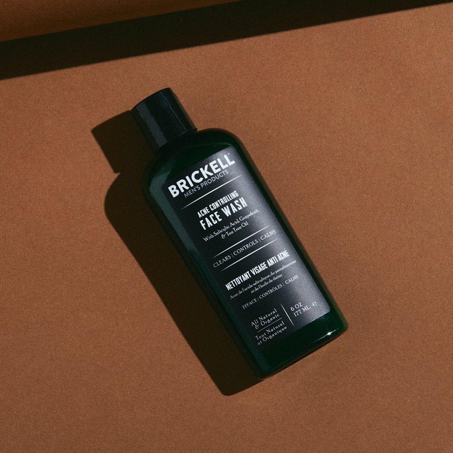 Brickell Acne Controlling Face Wash (177ml) Cleansers Brickell