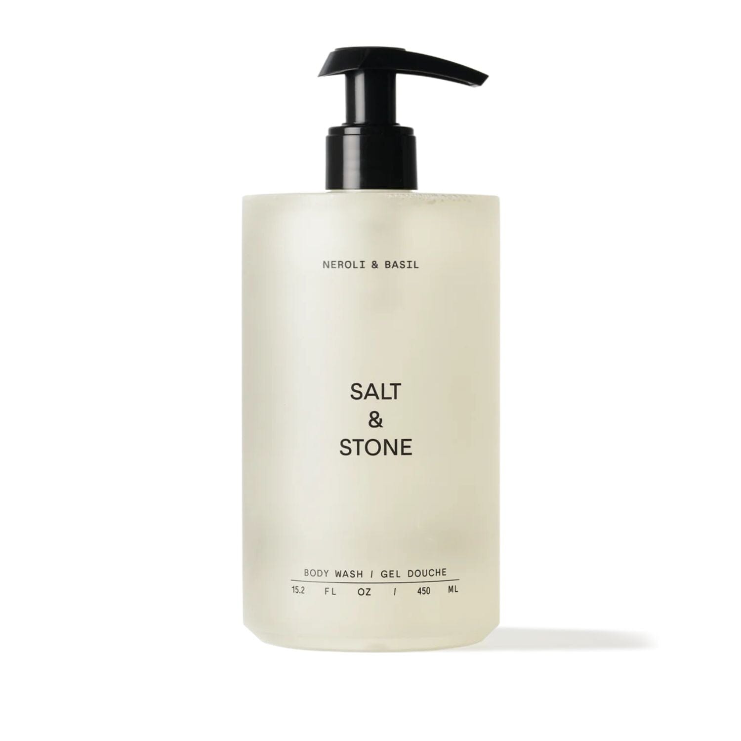 Salt & Stone Body Wash - Neroli & Basil (Size Options) Shower Gels & Washes Salt & Stone 450ml