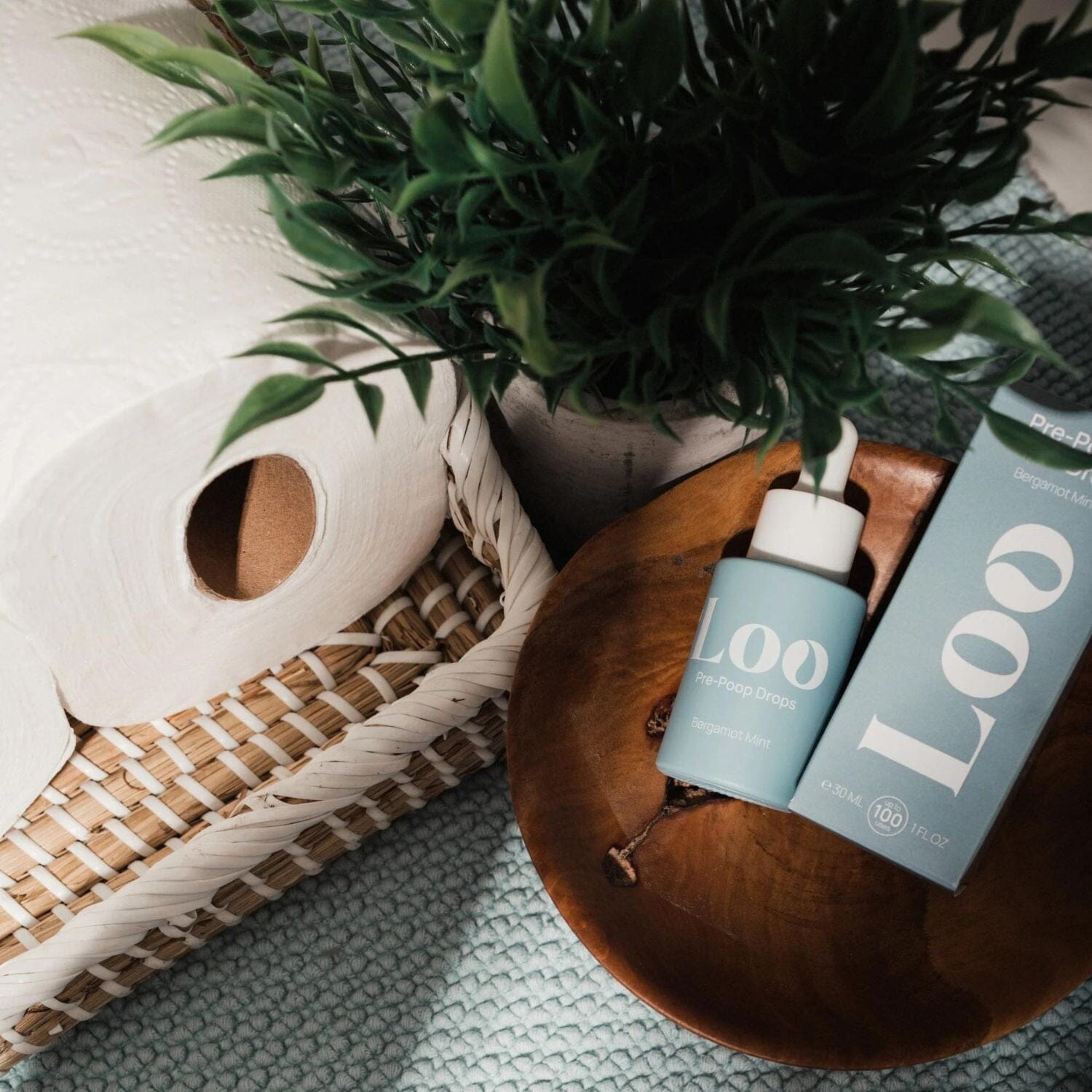 Loo Pre-Poop Drops - Bergamot Mint (30ml) Other Loo
