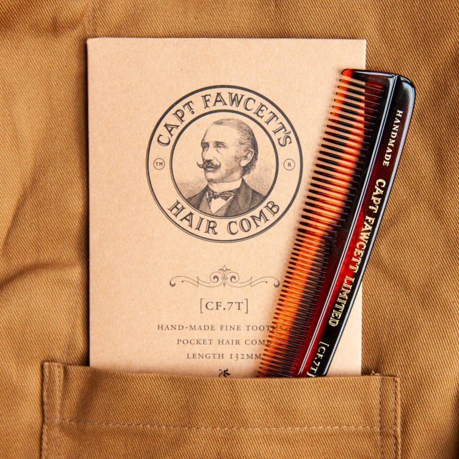 Captain Fawcett Hair Comb Combs & Brushes Capt. Fawcett