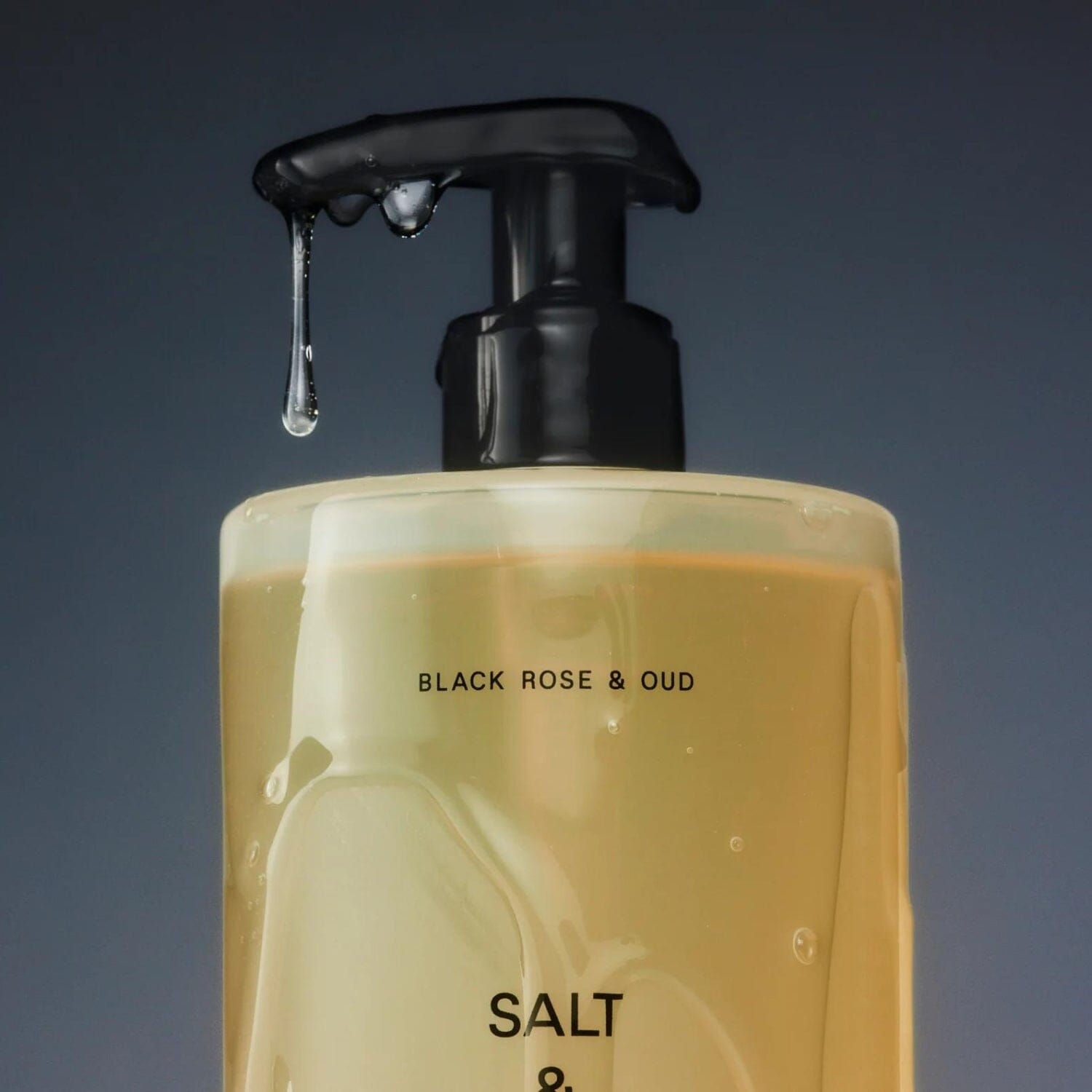 Salt & Stone Body Wash - Black Rose & Oud (450ml) Body Wash Salt & Stone
