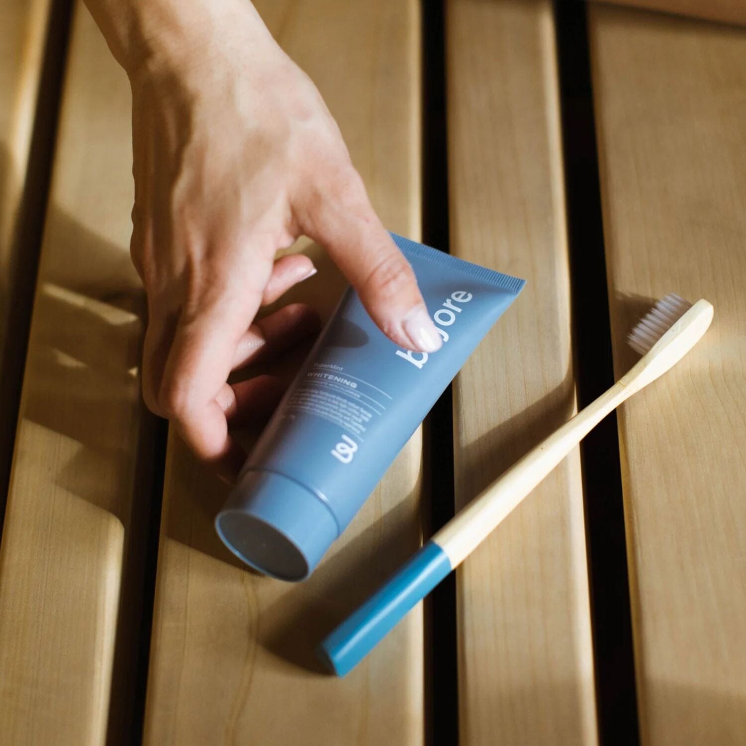 Before Whitening Toothpaste (with Fluoride) - Supermint (Size Options) Oral Care Before Toothpaste